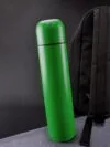 Термос Ammo 1000, зеленый с логотипом СПб - фото № 6