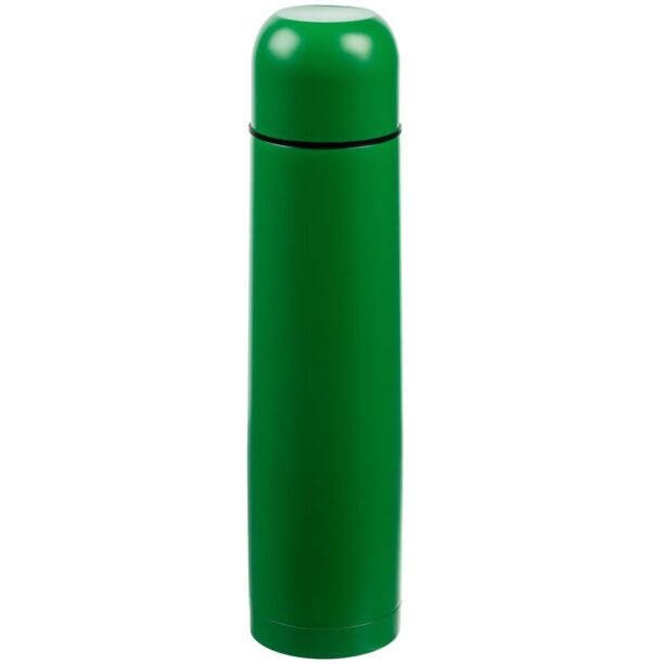 Термос Ammo 1000, зеленый с логотипом СПб - фото № 1
