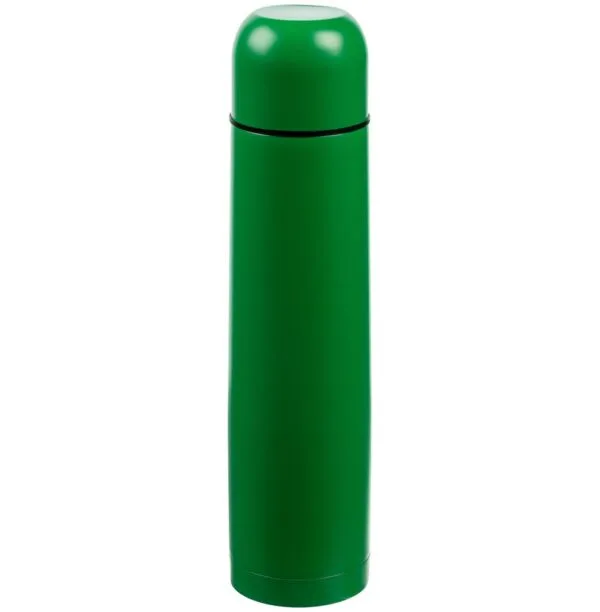 Термос Ammo 1000, зеленый с логотипом СПб - фото № 1