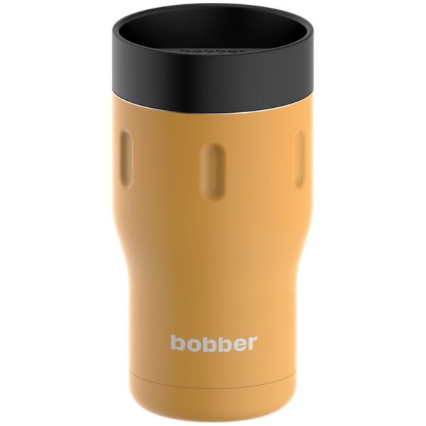 Термостакан Tumbler 350, вакуумный, оранжевый с логотипом СПб - фото № 1