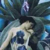 Толстовка Beauty Sleep, синий меланж с логотипом СПб - фото № 4