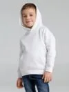 Толстовка детская Stellar Kids, белая с логотипом СПб - фото № 4
