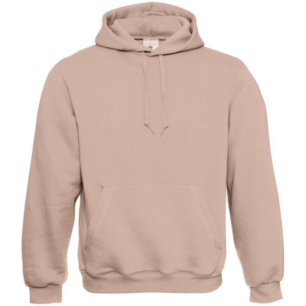 Толстовка Hooded, розовая с логотипом СПб - фото № 1