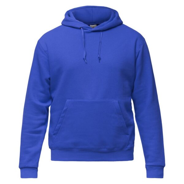 Толстовка Hooded, ярко-синяя с логотипом СПб - фото № 1