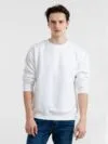 Толстовка New Supreme 280, серый меланж с логотипом СПб - фото № 6