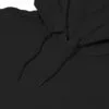 Толстовка с капюшоном унисекс Hoodie, черная с логотипом СПб - фото № 3