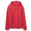 Толстовка с капюшоном унисекс Hoodie, красный меланж с логотипом СПб - фото № 1