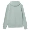 Толстовка с капюшоном унисекс Hoodie, серо-зеленая с логотипом СПб - фото № 2