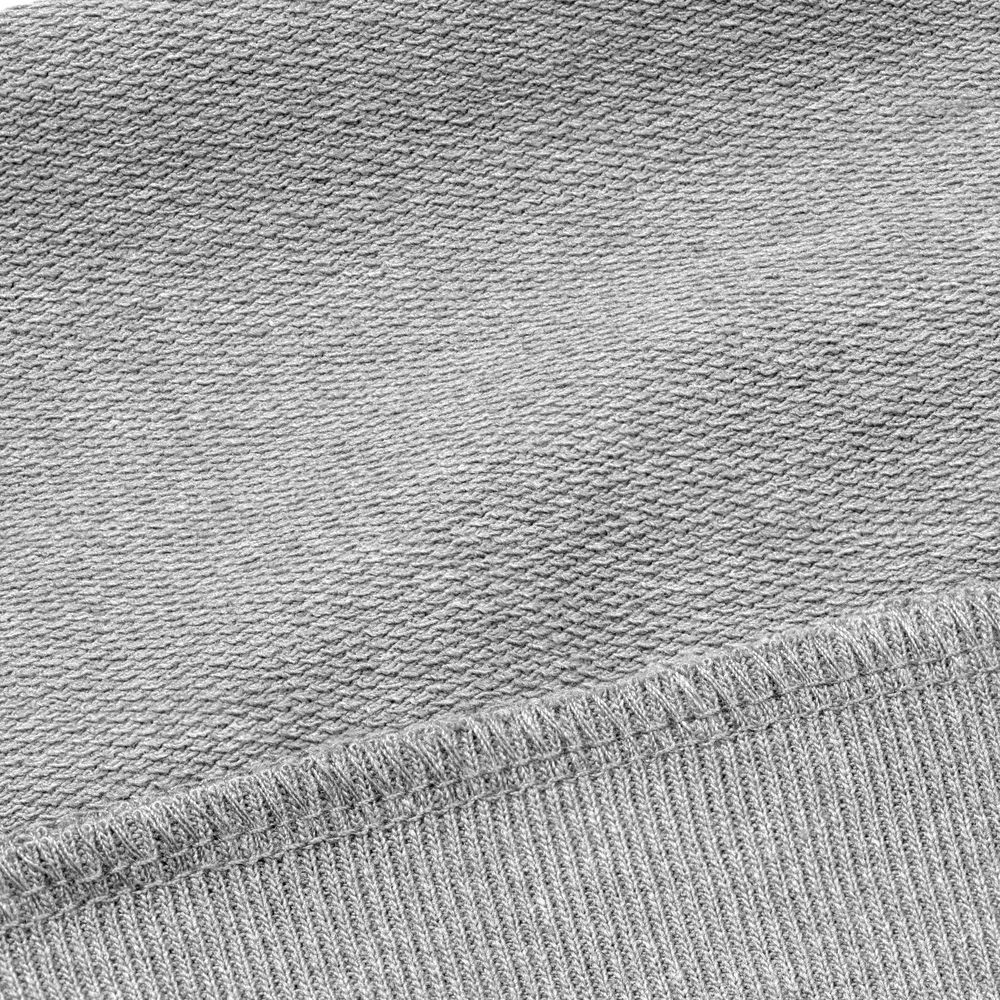 Толстовка с капюшоном унисекс Hoodie, серый меланж с логотипом СПб - фото № 5