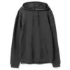 Толстовка с капюшоном унисекс Hoodie, серый меланж (антрацит) с логотипом СПб - фото № 1