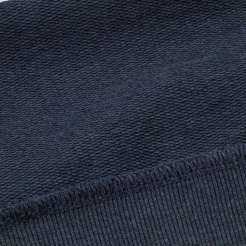 Толстовка с капюшоном унисекс Hoodie, синий меланж с логотипом СПб - фото № 5