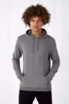 Толстовка с капюшоном унисекс Hoodie, светло-розовая с логотипом СПб - фото № 6