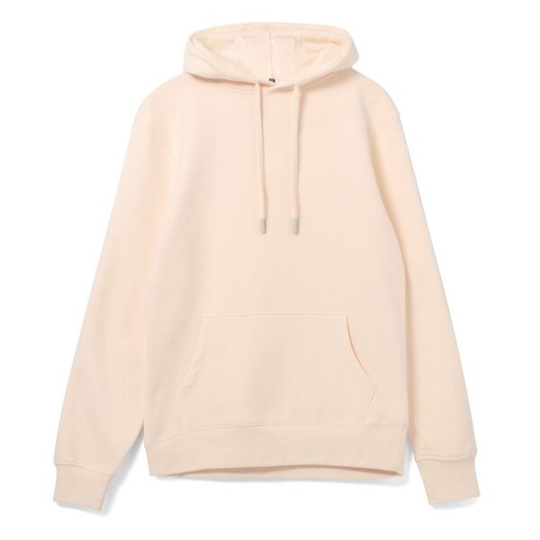 Толстовка с капюшоном унисекс Hoodie, светло-розовая с логотипом СПб - фото № 1