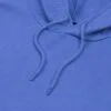 Толстовка с капюшоном унисекс Hoodie, ярко-синий меланж с логотипом СПб - фото № 3