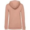 Толстовка с капюшоном женская Hoodie, бежевая (nude) с логотипом СПб - фото № 2