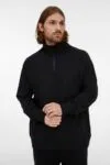 Толстовка унисекс S3, черная с логотипом СПб - фото № 1
