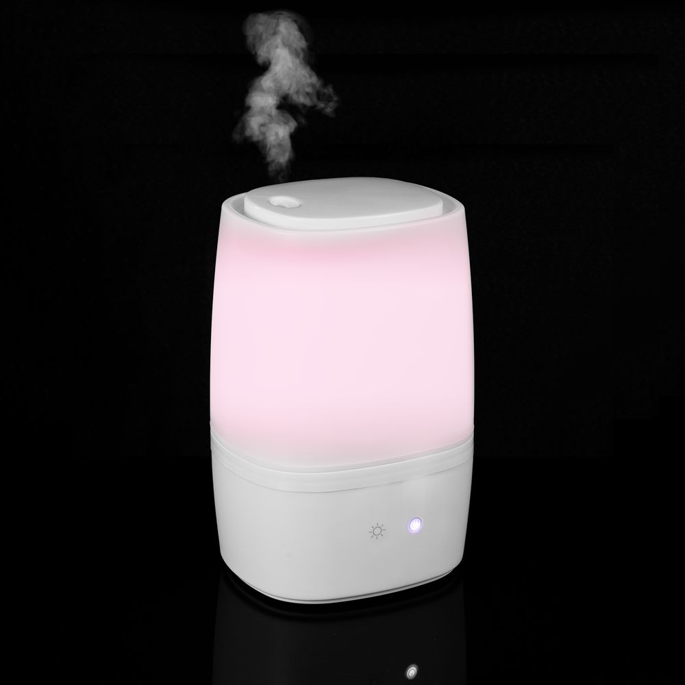 Увлажнитель-ароматизатор воздуха Fusion, белый с логотипом СПб - фото № 1