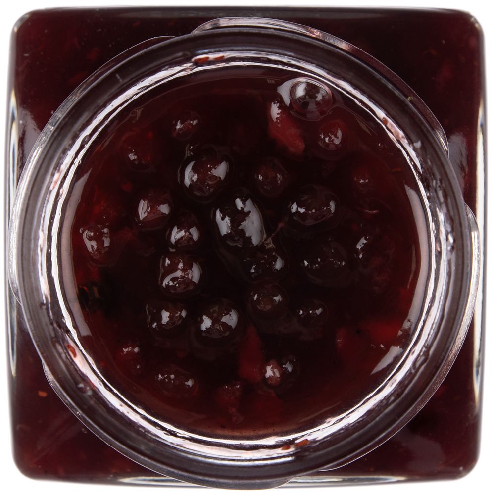 Варенье Real Jam, брусника с апельсином и специями с логотипом СПб - фото № 2