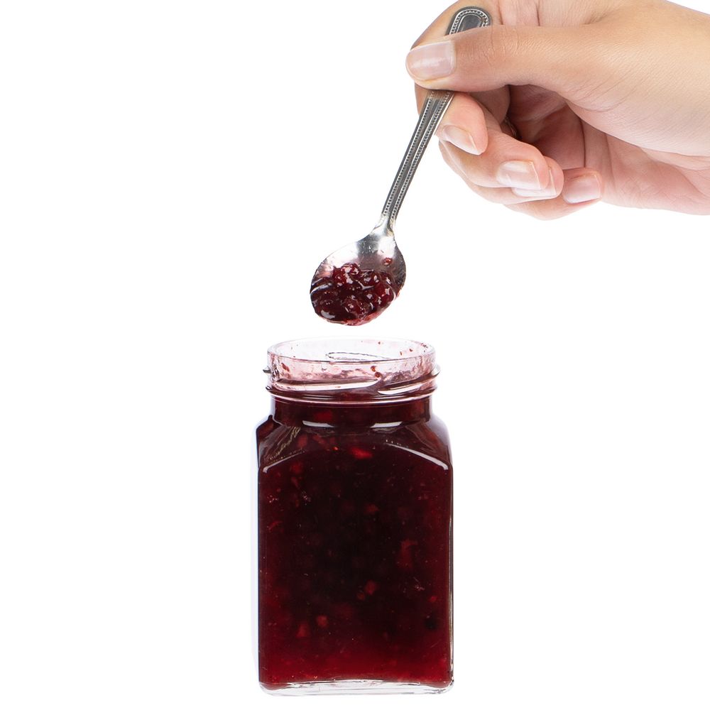 Варенье Real Jam, брусника с апельсином и специями с логотипом СПб - фото № 3