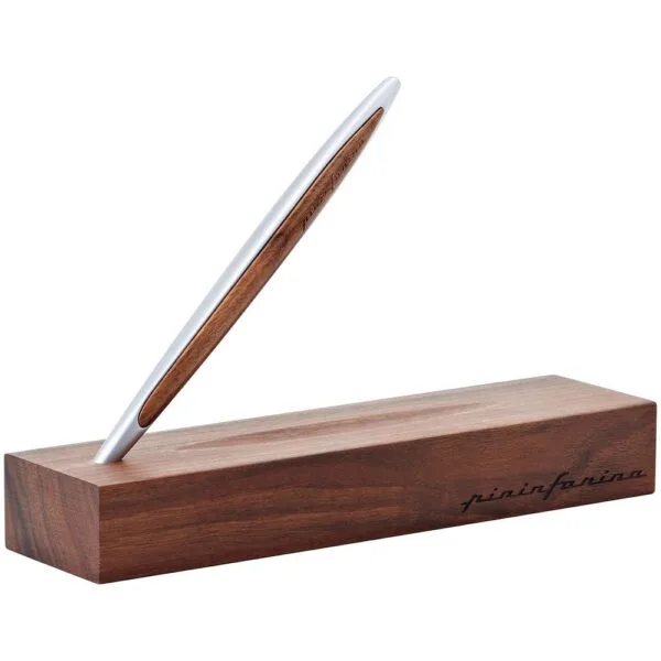 Вечная ручка Cambiano Aluminum Walnut с логотипом СПб - фото № 1