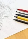 Вечный карандаш Construction Endless, черный с логотипом СПб - фото № 4