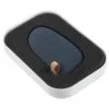 Внешний аккумулятор Pebble 5200, серо-синий с логотипом СПб - фото № 2