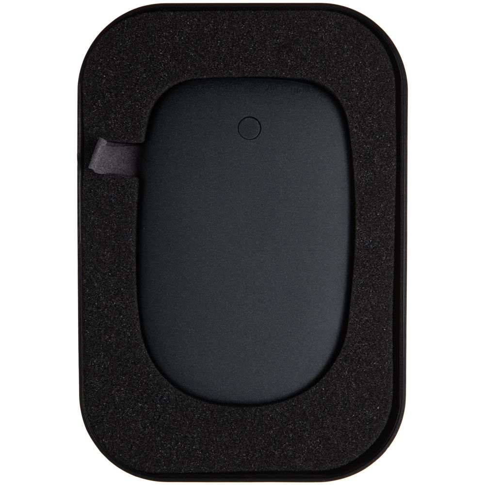 Внешний аккумулятор Pebble 7800 мАч, черный с логотипом СПб - фото № 3