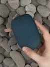Внешний аккумулятор Pebble 7800 мАч, серо-синий с логотипом СПб - фото № 6