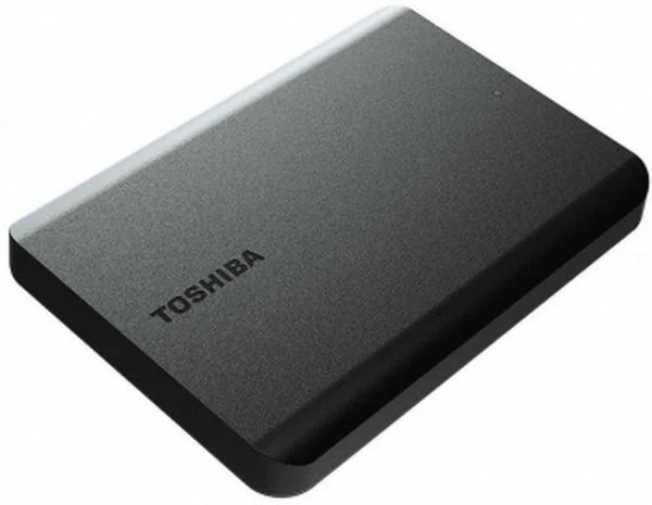 Внешний диск Toshiba Canvio, USB 3.0, 1Тб, черный с логотипом СПб - фото № 1