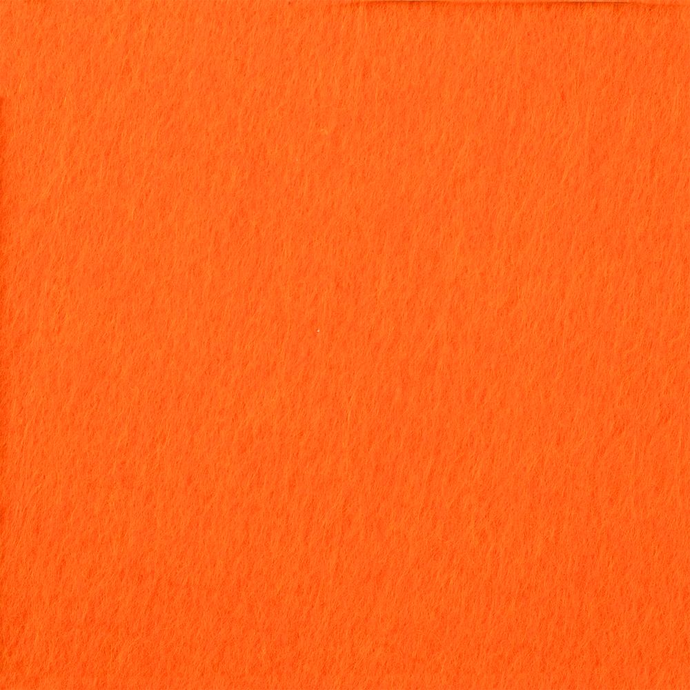 Заготовка из фетра Felt L, оранжевый неон с логотипом СПб - фото № 1
