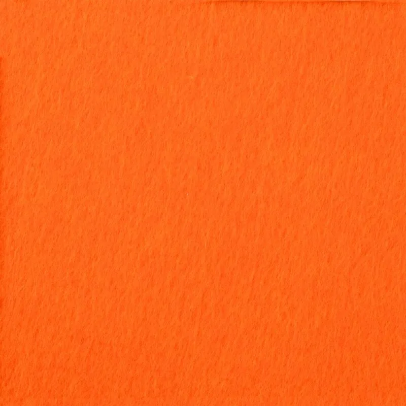 Заготовка из фетра Felt 100, оранжевый неон