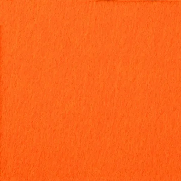Заготовка из фетра Felt 50, оранжевый неон с логотипом СПб - фото № 1