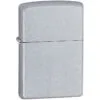 Зажигалка Zippo Classic Satin, серебристая с логотипом СПб - фото № 1