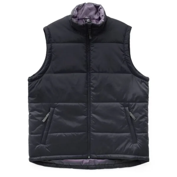 Жилет Warm темно-синий с логотипом СПб - фото № 1