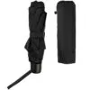 Зонт складной Hit Mini, ver.2, черный с логотипом СПб - фото № 3