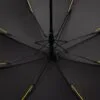 Зонт-трость Rainzee, ver.2, черный с логотипом СПб - фото № 3