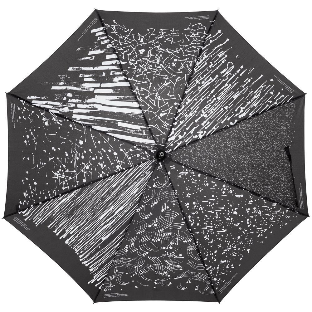 Зонт-трость Types Of Rain с логотипом СПб - фото № 1