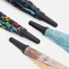 Зонт-трость Undercolor с полной запечаткой на заказ, с красными спицами с логотипом СПб - фото № 3