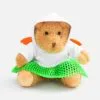 Мягкая игрушка-конструктор «Мишка Cuddleton» в юбочке с логотипом СПб - фото № 1
