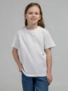 Футболка детская Regent Kids 150, белая с логотипом СПб - фото № 5