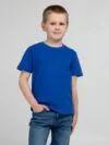 Футболка детская Regent Kids 150, ярко-синяя (royal) с логотипом СПб - фото № 3