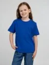 Футболка детская Regent Kids 150, ярко-синяя (royal) с логотипом СПб - фото № 5