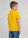 Футболка детская Regent Kids 150, желтая с логотипом СПб - фото № 4