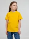 Футболка детская Regent Kids 150, желтая с логотипом СПб - фото № 5