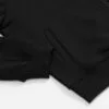 Толстовка унисекс на молнии Tramonto, черная с логотипом СПб - фото № 4