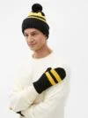 Шапка Winwear, черная с логотипом СПб - фото № 6