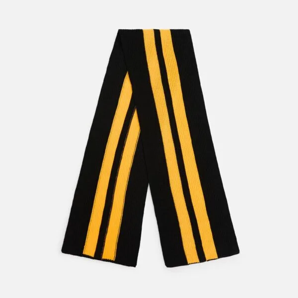 Шарф Winwear, черный с логотипом СПб - фото № 1