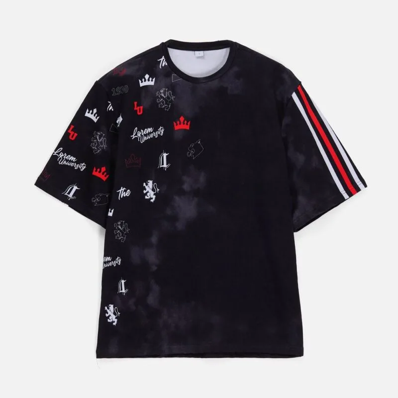 Футболка оверсайз Originelli Terry с полной запечаткой на заказ