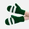 Варежки Winwear, зеленые (глубокий зеленый) с логотипом СПб - фото № 2