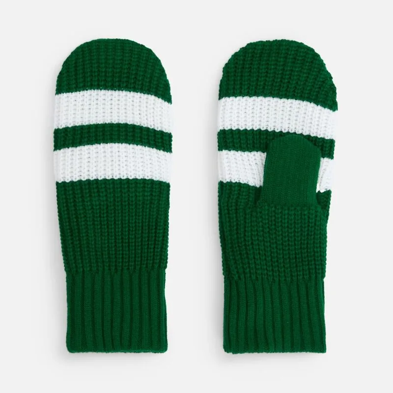 Варежки Winwear, зеленые (глубокий зеленый)
